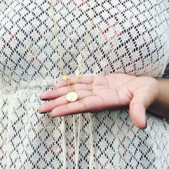 | incognito initial "A" pendant necklace | - Picture 5 of 6